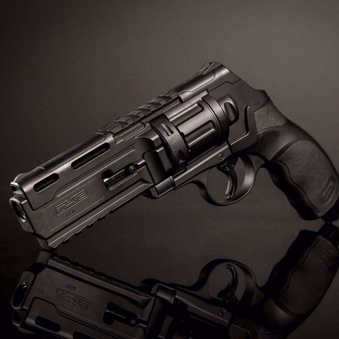 TR50 HDR RevolverTR50 HDR Revolver .50 Cal Pistol GEN3 T4E (With Gen2 CO2 Activation BuThis is the generation 3 model production valve with crimp and thread. It is the latest production with the reinforced valve for excellent reliability and durabilityNon Lethal Protection